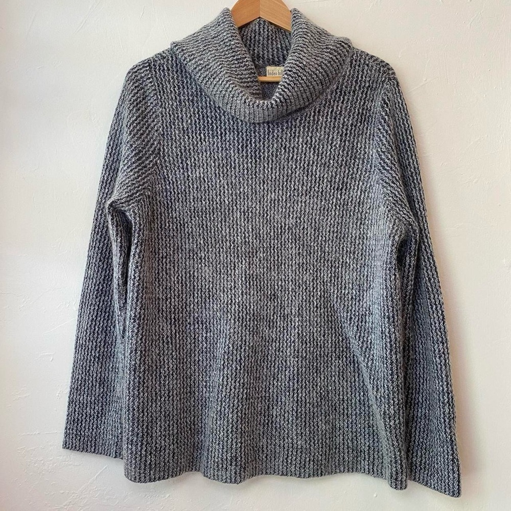 Linden Charcoal Cowl Neck Sweater